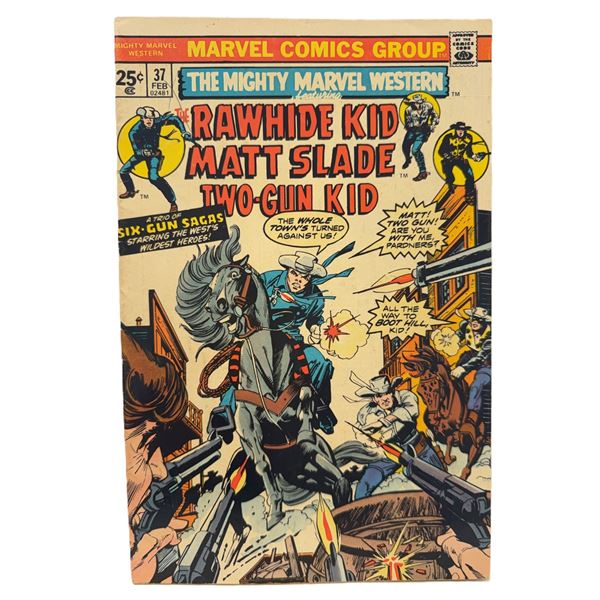 The Mighty Marvel Western #37 (Marvel Comics, 1974) – Rawhide Kid, Matt Slade & Two-Gun Kid