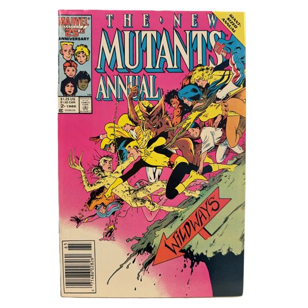 The New Mutants Annual #2 (1986) – “Wildways” Marvel 25th Anniversary Spe