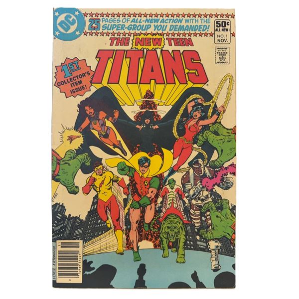 The New Teen Titans #1 (November 1980) – First Collector’s Issue of DC’s 
