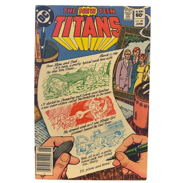 The New Teen Titans #20 (June 1982) – A Bronze Age Gem with a Unique Storytelling Twist!