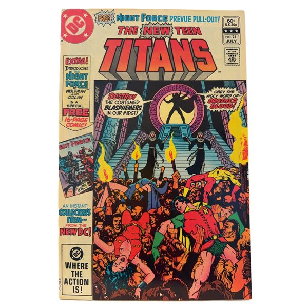 The New Teen Titans #21 (July 1982) – Cult Chaos and Iconic Bronze Age Drama!