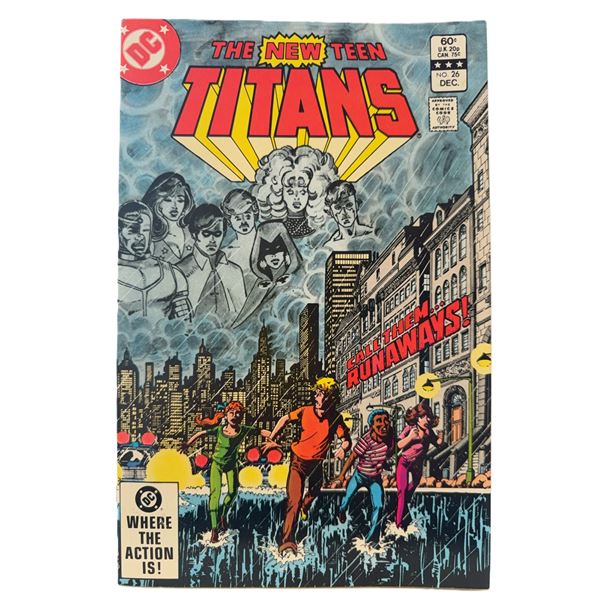 The New Teen Titans #26 (December 1982) – “Call Them… Runaways!”