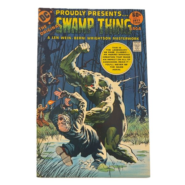 The Original Swamp Thing Saga #1 (DC Comics, 1977) – Len Wein & Bernie Wrightson’s