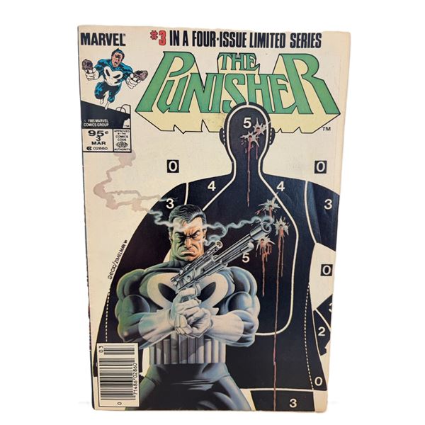 The Punisher #3 (1986 Marvel Comics) – Canadian Newsstand Price Variant