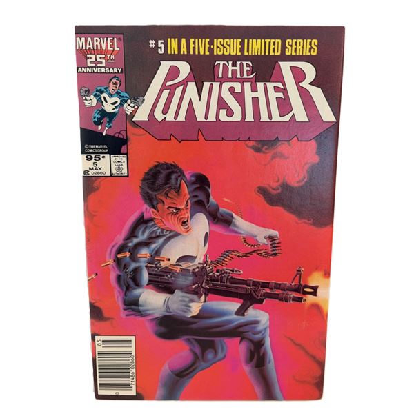 The Punisher #5 (1986) – Marvel 25th Anniversary – Canadian Newsstand Price Varian