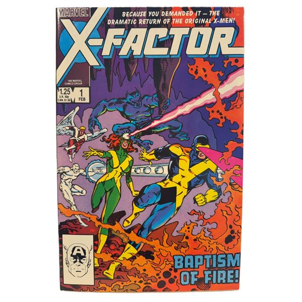 X-Factor #1 (1986) – The Dramatic Return of the Original X-Men! Marvel Copper Age Key Issue