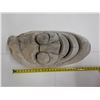 Image 10 : Carved Wooden Smiling Mask 10" x 27"
