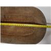 Image 11 : Wooden Oval Pig Board (cracked) 21" x 36"