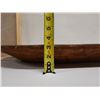 Image 13 : Wooden Oval Pig Board (cracked) 21" x 36"