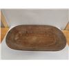 Image 2 : Wooden Oval Pig Board (cracked) 21" x 36"