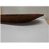 Image 6 : Wooden Oval Pig Board (cracked) 21" x 36"