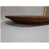 Image 7 : Wooden Oval Pig Board (cracked) 21" x 36"