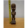 Image 7 : Wooden Tribal Ancestor Figure Sculpture 4" x 12.5" H
