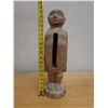 Image 10 : Carved Wooden Tribal Statue 4.5" x 20" H