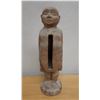 Image 1 : Carved Wooden Tribal Statue 4.5" x 20" H