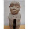 Image 2 : Carved Wooden Tribal Statue 4.5" x 20" H