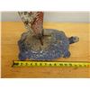 Image 8 : Asian Dragon Sculpture w/ Lizards on Turtle 14" x 9" x 11" H