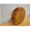 Image 2 : Wooden Maple Burl Vase Signed by Artist 11.5" Dia, 2"H