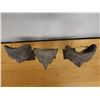 Image 5 : Qty 3 Carved Theater Masks on Metal Stands, Misc Sizes