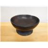 Image 9 : Qty 2 Carved Wooden Footed Bowls, Misc Sizes