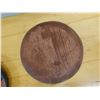 Image 10 : Qty 2 Wooden Trays w/ Painted Flower Motif, Misc Sizes