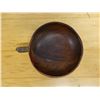 Image 4 : Wooden Dough Trencher Bowl & Round Bowl w/ Handle, Misc Sizes