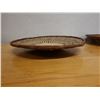 Image 10 : Qty 3 Round Woven Baskets, Misc Sizes