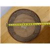Image 21 : Qty 3 Round Woven Baskets, Misc Sizes