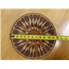 Image 19 : Qty 3 Round Woven Baskets - 1 w/ Tag 'Didhi Disho', Misc Sizes