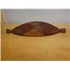 Image 7 : Carved Wooden Feasting Ceremonial Bowl w/ Handles 8" x 25" x 4.5" H