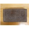 Image 2 : Carved Wooden Hinged Box 18" x 10" x 4"H