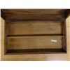 Image 4 : Carved Wooden Hinged Box 18" x 10" x 4"H