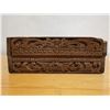 Image 7 : Carved Wooden Hinged Box 18" x 10" x 4"H