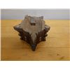Image 2 : Carved Wooden Spice Box w/ Lid 7" Dia, 5"H