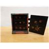 Image 14 : Qty 2 Wooden Hinged Jewelry Boxes w/ Interior Drawers, Misc Sizes