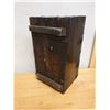 Image 10 : Carved Wooden Hinged Box w/ Asian Characters 20" x 11" x 11"H