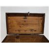 Image 8 : Carved Wooden Hinged Box w/ Asian Characters 20" x 11" x 11"H
