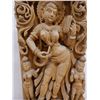 Image 5 : Carved Asian Dancing Nymph Wall Hanging 9" x 20"