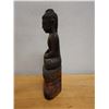 Image 5 : Carved Wooden Shan Buddha Statue 8" x 20" H