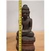 Image 8 : Carved Wooden Shan Buddha Statue 8" x 20" H