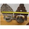 Image 17 : Qty 2 Carved Hanging Lanterns, Misc Sizes