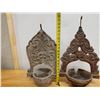 Image 18 : Qty 2 Carved Hanging Lanterns, Misc Sizes