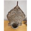 Image 3 : Qty 2 Carved Hanging Lanterns, Misc Sizes