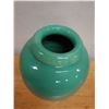 Image 9 : Qty 2 Glazed Ceramic Vessels: Pot & Vase, Misc Sizes