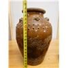 Image 9 : Glazed Ceramic Dragon Jar 9" Dia, 21"H