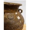 Image 2 : Glazed Ceramic Dragon Jar 10" Dia, 21"H