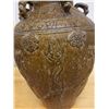 Image 6 : Glazed Ceramic Dragon Jar 10" Dia, 21"H