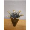 Image 10 : Qty 2 Ceramic Vases w/ Floral Motif, Misc Styles & Sizes