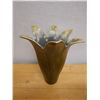 Image 8 : Qty 2 Ceramic Vases w/ Floral Motif, Misc Styles & Sizes
