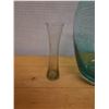 Image 2 : Qty 3 Glass Vases, Misc Styles & Sizes